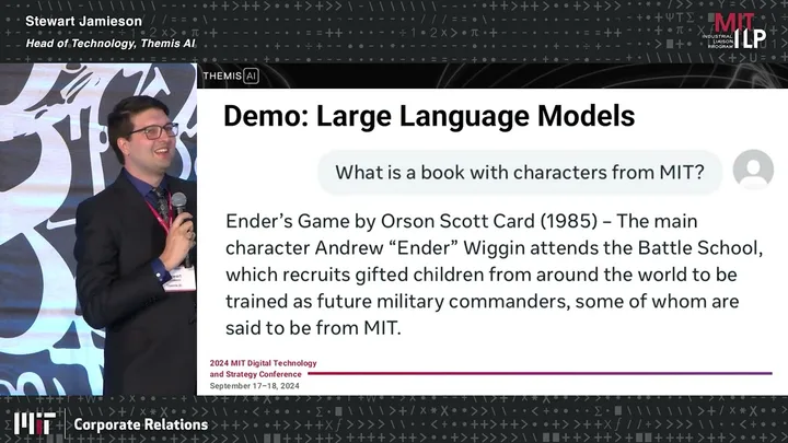 MIT Digital Technology & Strategy Conference — Selected Lightning Talk